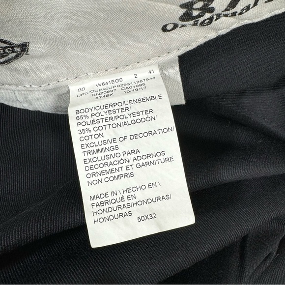 Dickies Men's Original 874 Work Pants Black size 50 x 32 - Picture 7 of 7